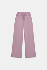 Брюки из трикотажа с прямыми брючинами - ZARA