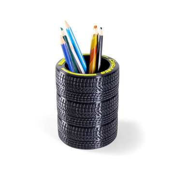 Подставка для карандашей "Автошины Pirelli", высота 10,5 см. 3D печать