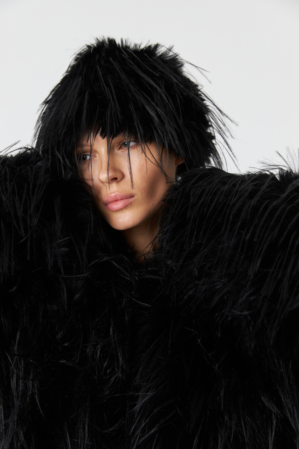 Комплекс шуба short с шапкой