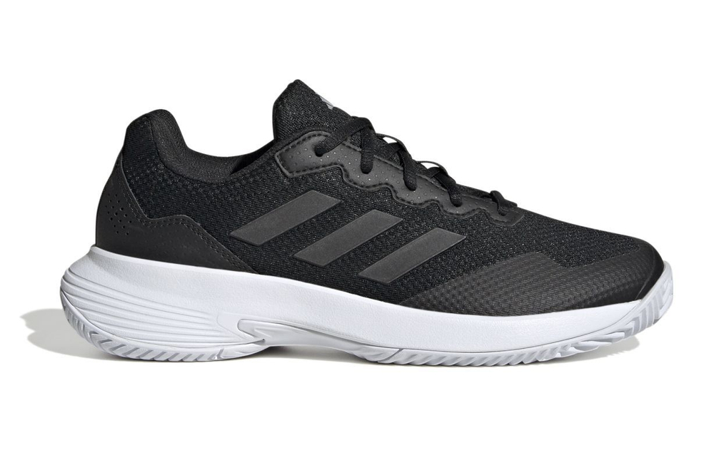 Женские теннисные кроссовки Adidas GameCourt 2 W - core black/core black/silver metallic