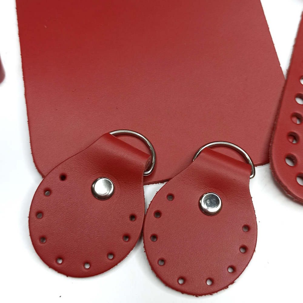 Комплект для мини-сумки Кожа Red  hot