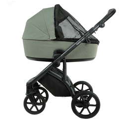 Детская коляска Roan Bass Next 2 в 1 BSN/43/2 Sage Green/Black/ руч.Black