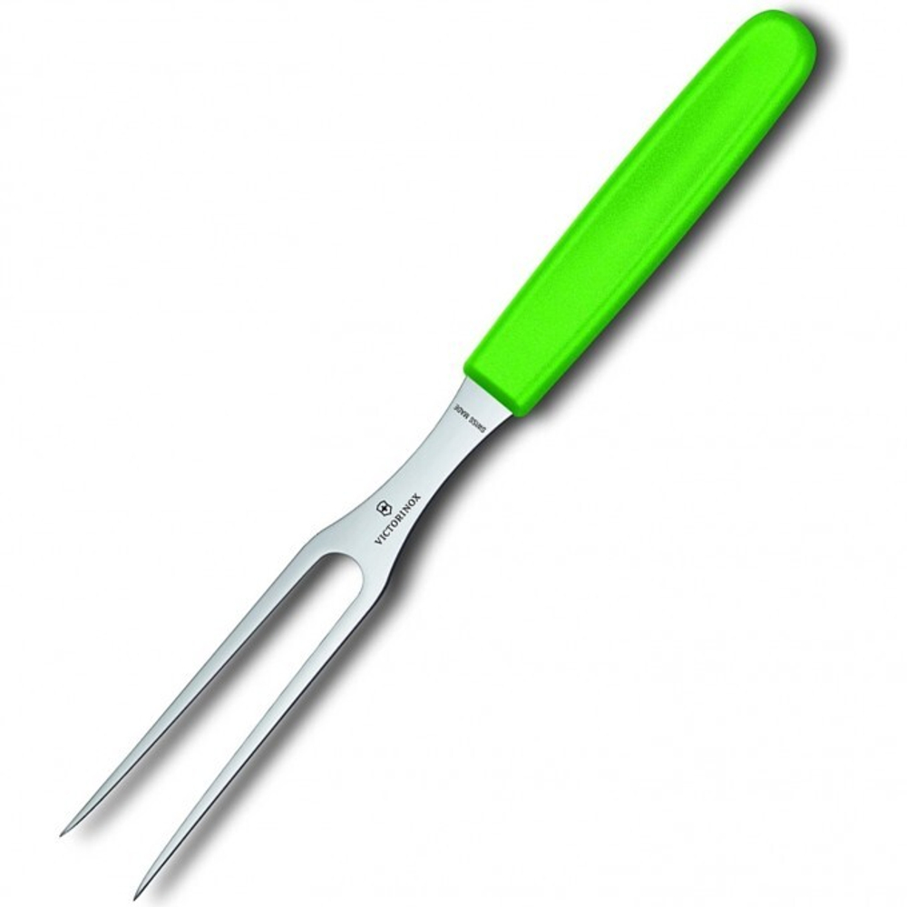 Вилка Victorinox кулинарная, 15 см, зеленая