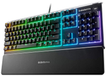 Клавиатура SteelSeries Apex 3 US 64795 черный