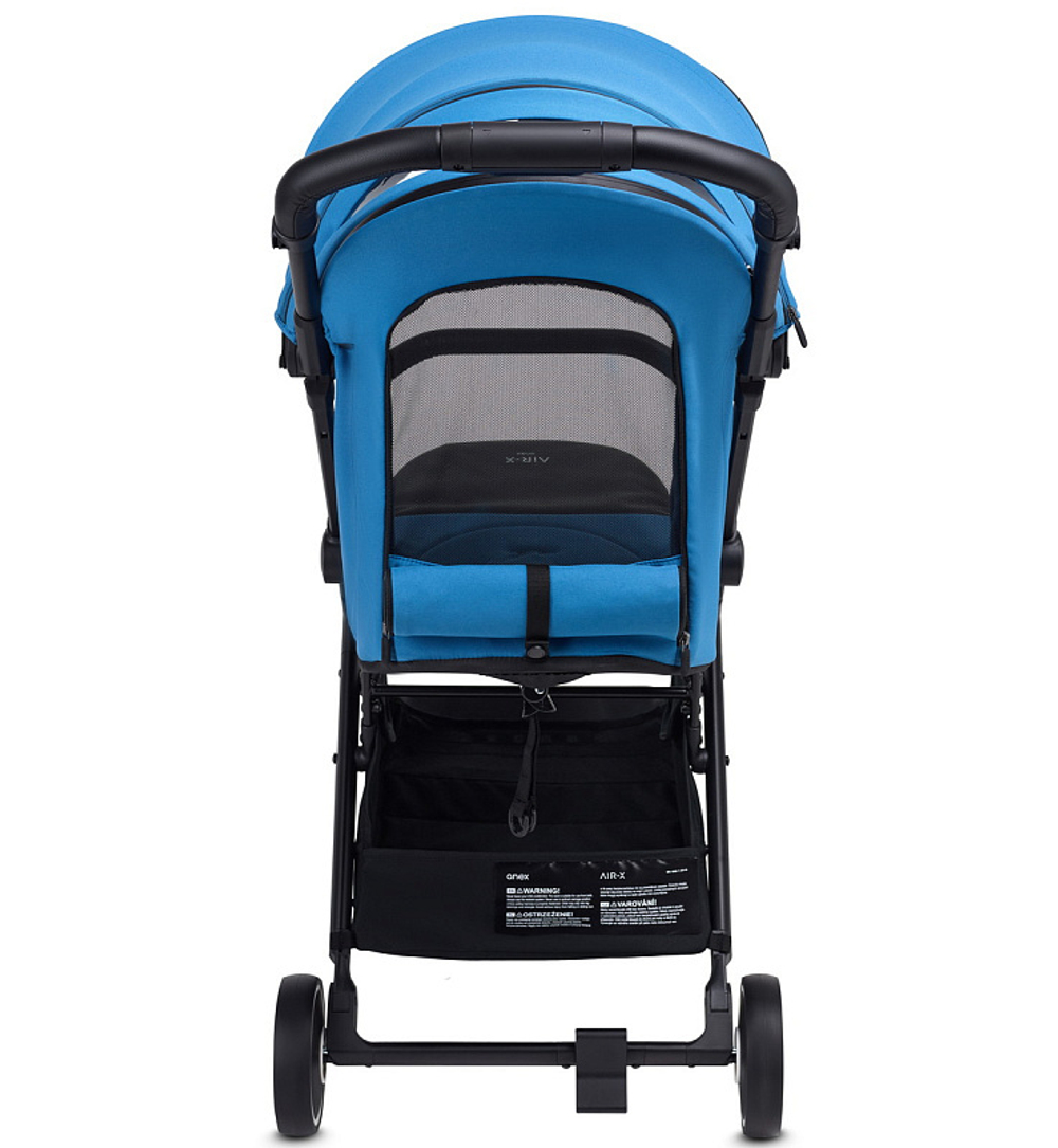 Детская коляска Anex Air-X Travel Cot 2 в 1 blue/black Ax-08/L/Ax-C-01