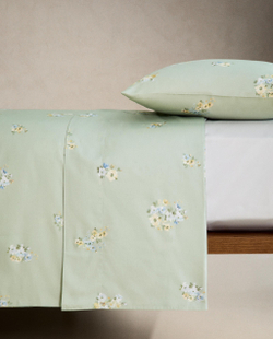 Пододеяльник Zara Home сатин, хлопок 100%, с цветочным принтом, 7110/088
