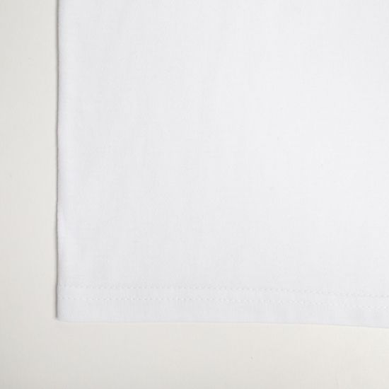 Купить футболку мужскую из хлопка цвет  белый