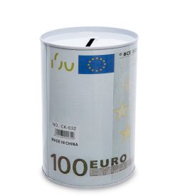 GAEM Art BX- 46/1 Металлическая копилка мал. «Евро»