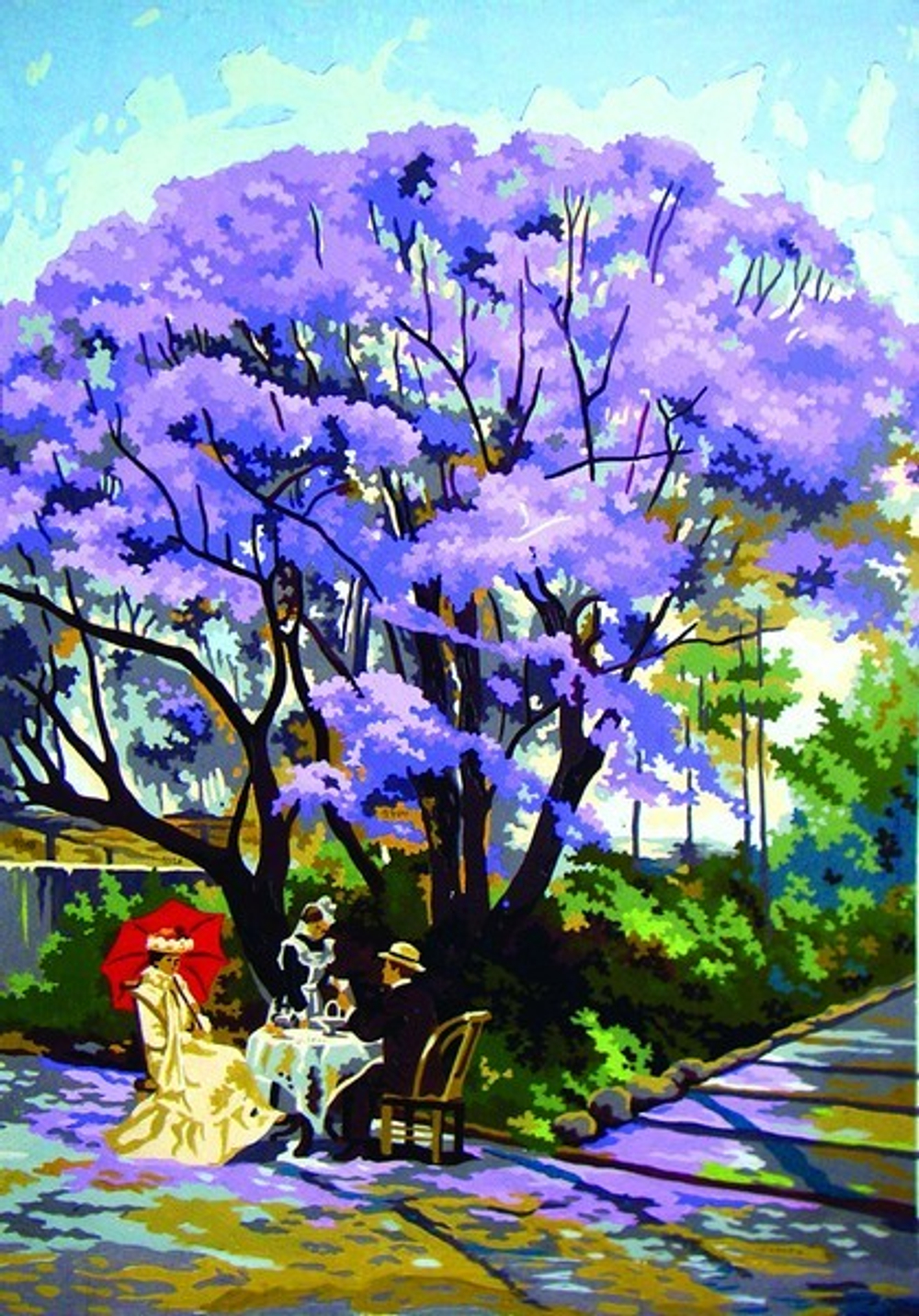 размер дизайна 50*70 см¶размер канвы 60*80 см¶цвет: антик