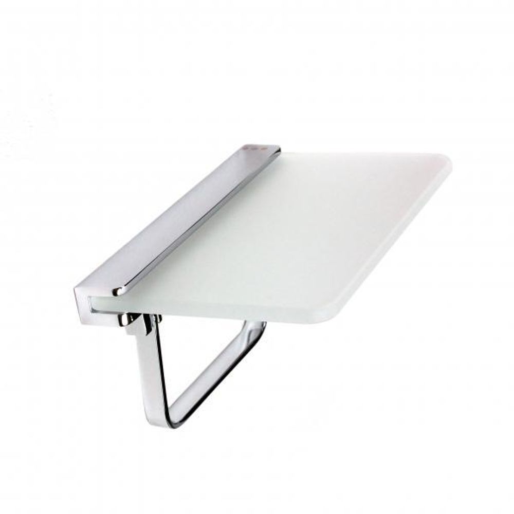 Держатель для туалетной бумаги с полочкой латунь SANTORINI 16335.B глянцевый