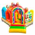 Коммерческий надувной батут «Друзья-зверята», 4*3*2,9