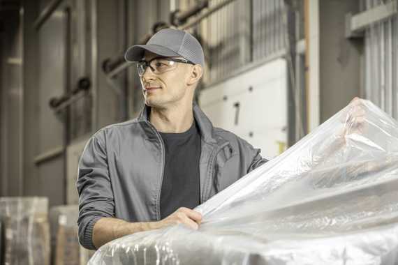 Очки защитные цвет линз: прозрачный универсальный размер MAINZ Högert, арт. HT5K005