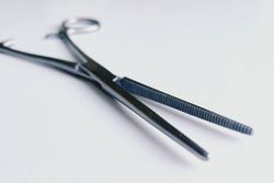 Зажим к/о прямой (160мм)