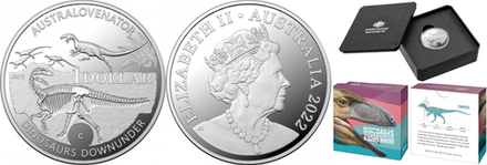 Австралия 1 доллар, 2022 Австраловенатор Ag