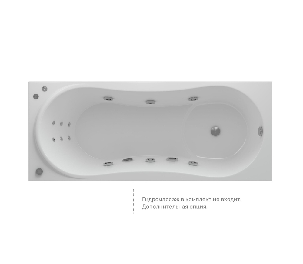 Акриловая ванна Aquatek (Акватек) Афродита 170x70 с каркасом