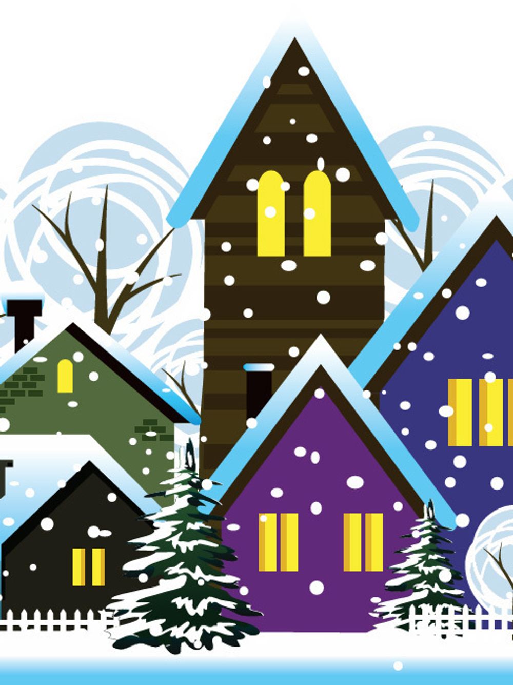 Ограждение из ЛИТОГО монолитного поликарбоната - для большой елки