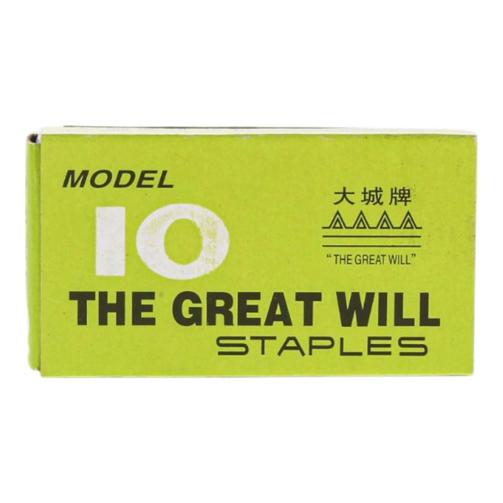 Скобы для степлера №10, 1000 шт в картонной коробке