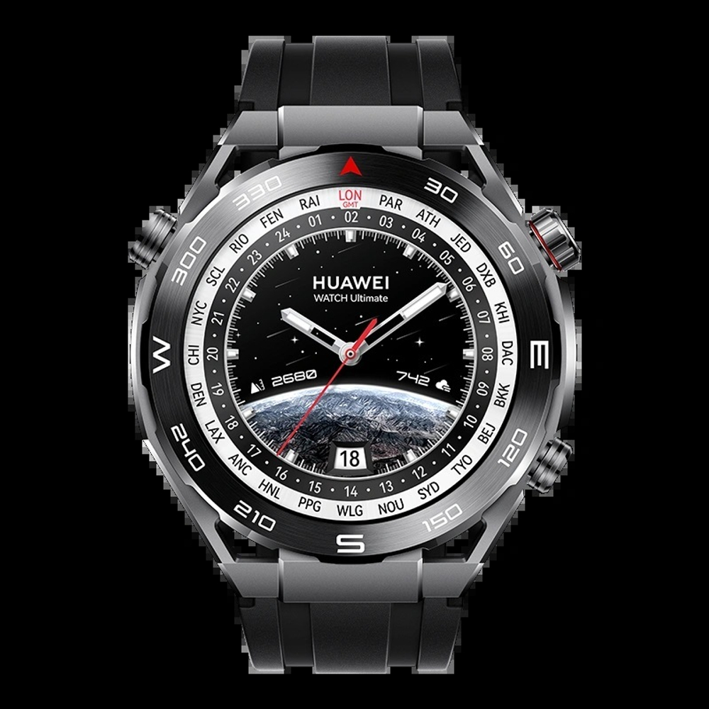 Умные часы Huawei Watch Ultimate, Expedition Black (CLB-B19)