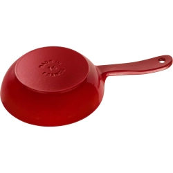 STAUB - Сковорода чугунная 16см красная. / артикул   40501-146-0  / GTIN 3272340037146