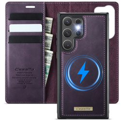 Чехол-кошелек CaseMe 2 in 1 MagSafe Samsung Galaxy S23 Ultra