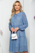 Платье "Парадиз" (синее) П8561 LT Collection