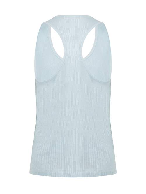 Топ-майка с люрексом