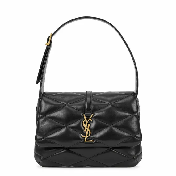 Сумка через плечо Saint Laurent Le 57 из стеганой кожи черный
