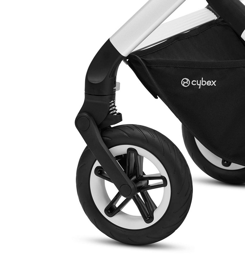 Прогулочная коляска Cybex Talos S Lux TPE Seashell Beige с дождевиком