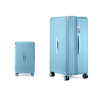 Чемодан Paul Frank "Long Way" | 5 Wheels+USB+Cup holder (Glacial Blue)