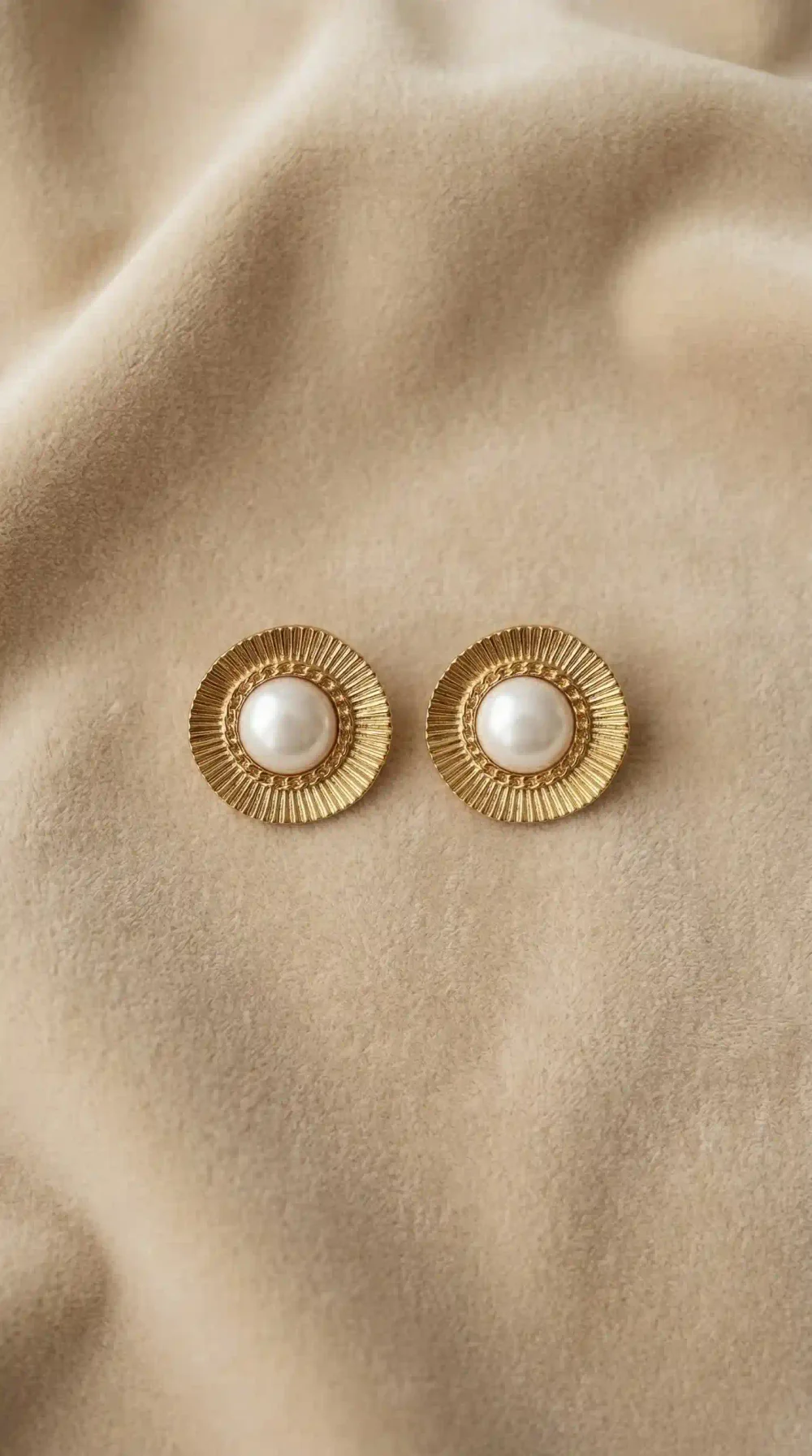 Серьги Pearl, Золотые