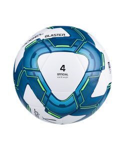 Мяч футзальный Blaster №4, белый/синий/голубой