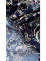 Ткань для шитья штапель вискоза принт 3 метра