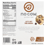 No Cow, Протеиновый батончик, тесто с шоколадной крошкой, 12 батончиков, 60 г (2,12 унции)