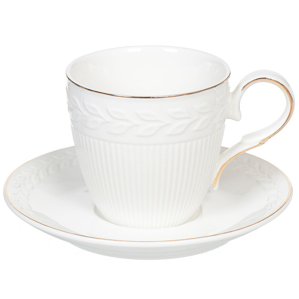 Набор чайный керам, 4 пр, 2 перс, 200 мл, Daniks, Y4-2726