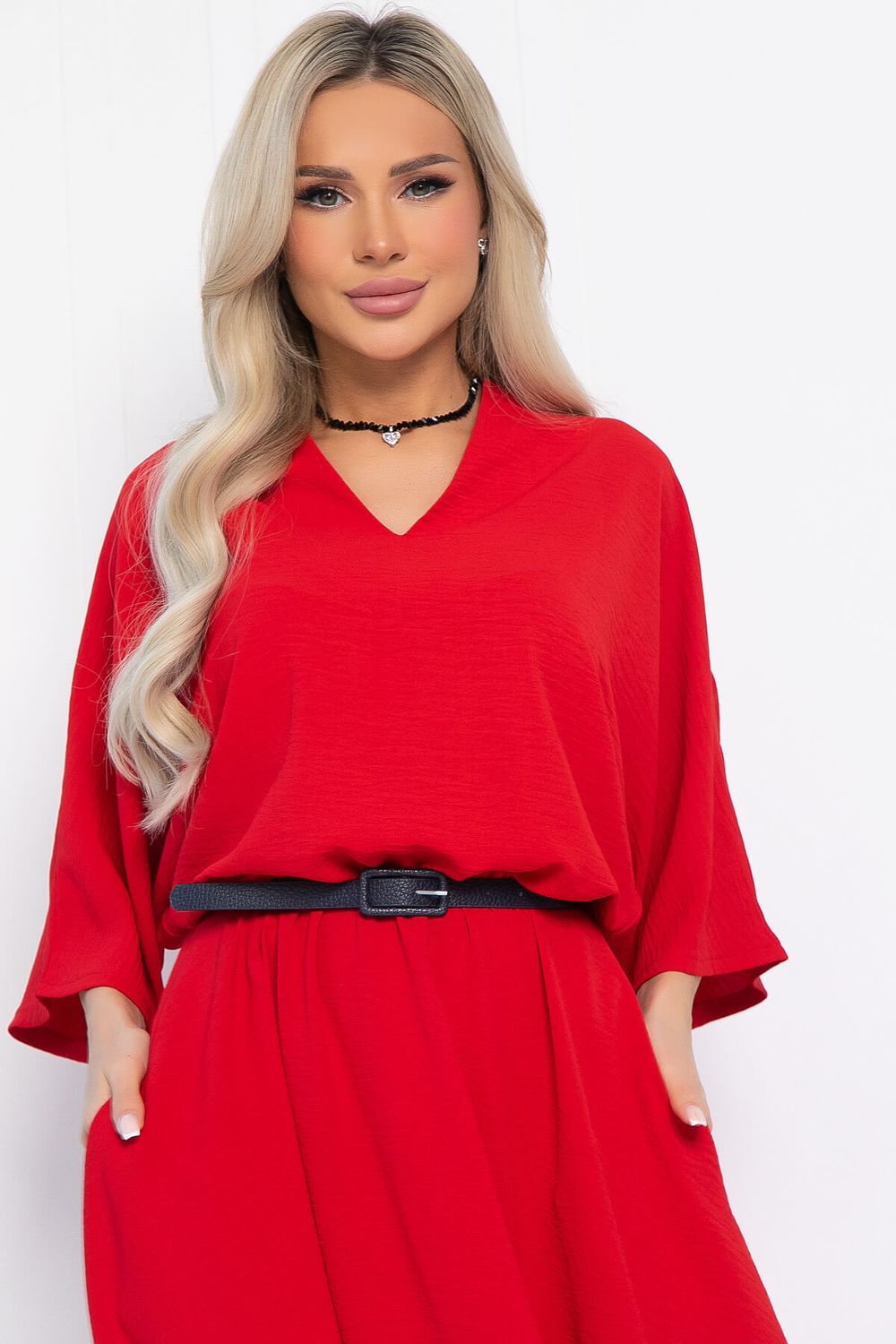 Платье Модера (красное) П12664-16 LT Collection