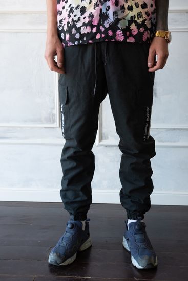 Джоггеры BLK Crown утепленные Scotland (чёрный)