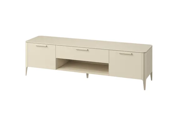 Тумба Type oak под ТВ ширина 200 см (молочный)