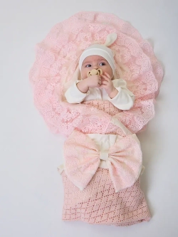 Конверт на выписку для новорожденных летний