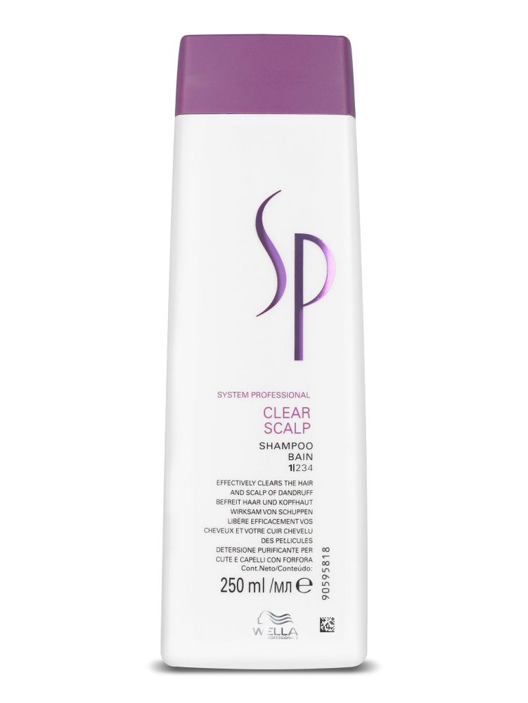 Wella System Professional Clear Scalp Shampoo - Шампунь против перхоти 250мл