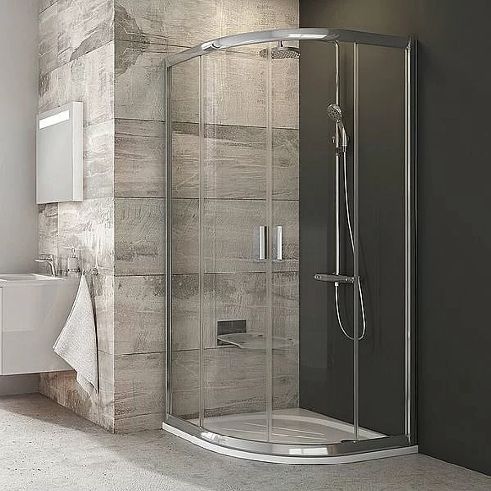 Душевой уголок Ravak Blix BLCP4 90x90 профиль блестящий/стекло прозрачное