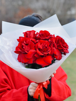 Букет из французских роз сорта Explorer
