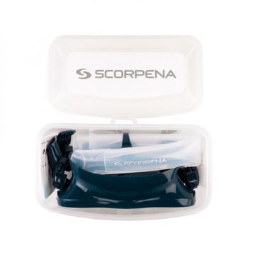 Набор Scorpena маска+трубка для сноркелинга тёмно-зеленый