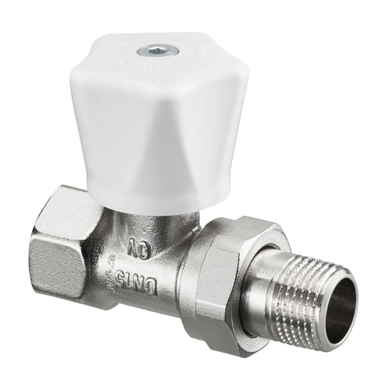 Вентиль ручной Oventrop HR 1190606 3/4" прямой для радиаторов