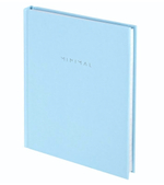 Блокнот А6 80л,клетка,твердый переплет "Minimal"(BRAUBERG)