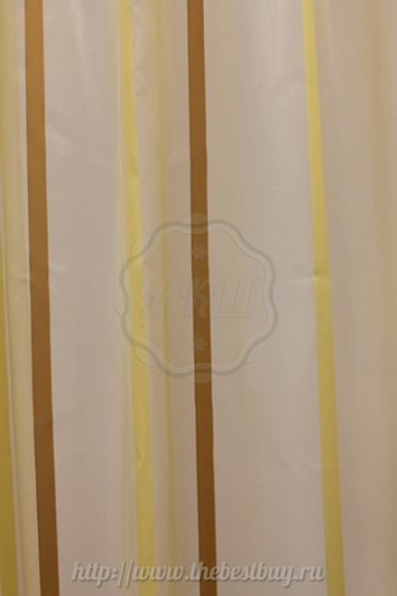 Тюль из жаккарда: Холли (S207-2) - (300х280)х2 см. - темно-бежевый