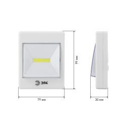 Светодиодный фонарь подсветка ЭРА Пушлайт SB-606 кликер для бытовой подсветки