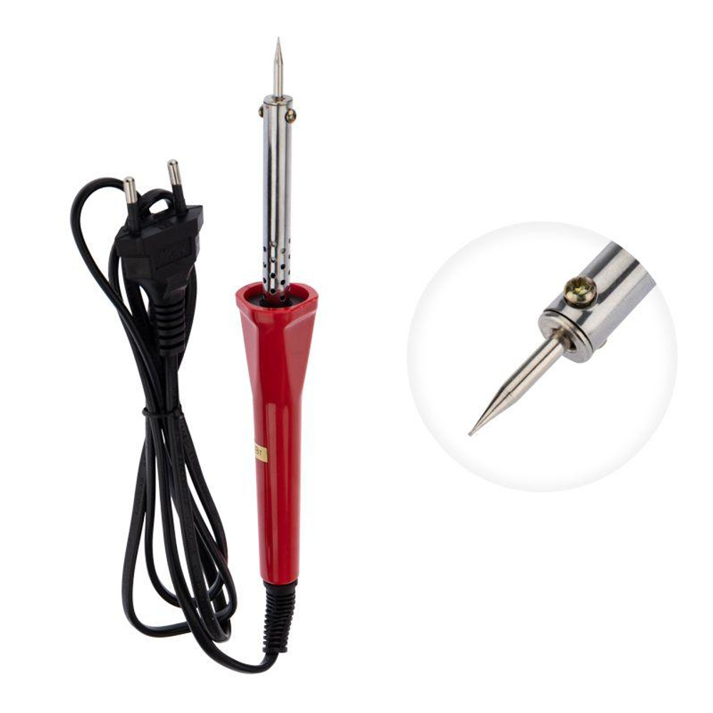 Паяльник с керам. нагреват. долговечное жало 220В/40Вт PROCONNECT 12-0123-4