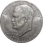 1 доллар 1976 год, США, Эйзенхауэр, Колокол Свободы. VF-XF