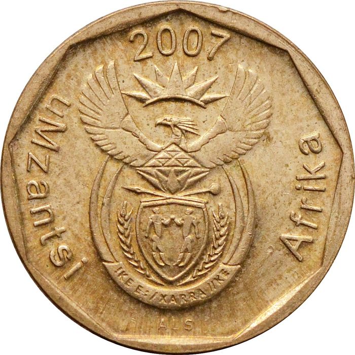 10 центов 2007 ЮАР