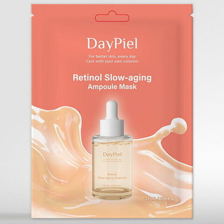 Антивозврастная ампульная маска для лица с ретинолом DayPiel Retinol Slow-Aging Ampoule Mask, 27мл